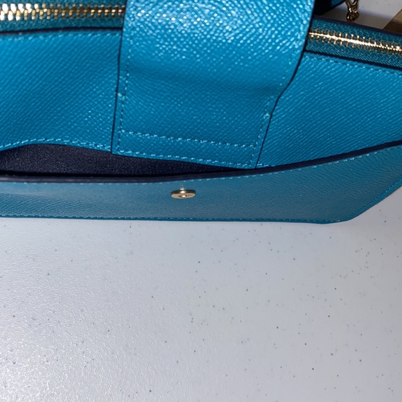 Coach Poppy Crossbody & Coin Purse 2pc Set Teal - Picture 7 of 11